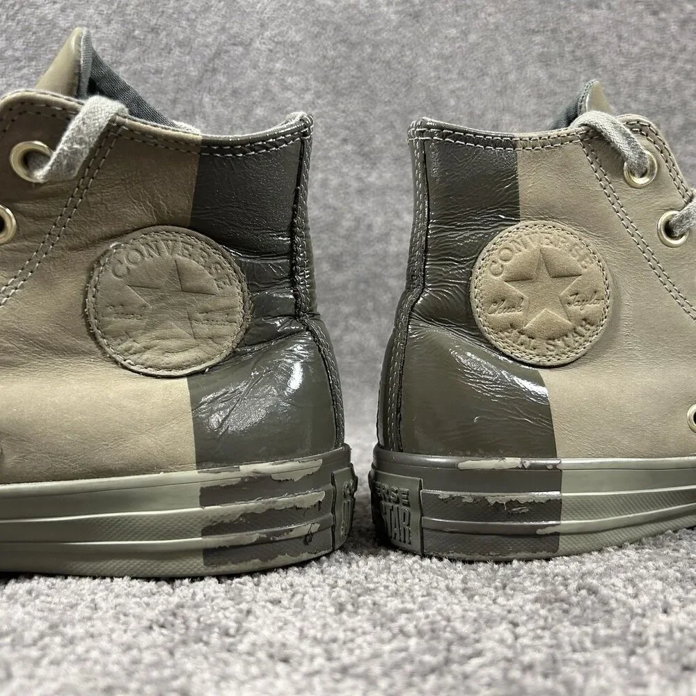 Converse Chuck Taylor All Star Hi Women’s Sz 6.5 Green Two Tone Athletic Shoes